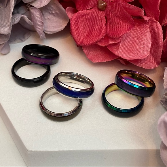 Unisex Emotion Color Changing Mood Ring - Picture 8 of 15